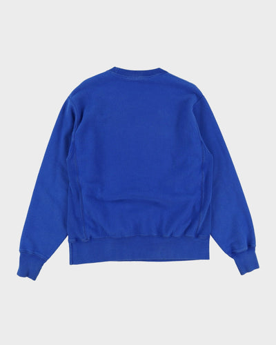 Champion Blue Reverse Weave Sweatshirt - M