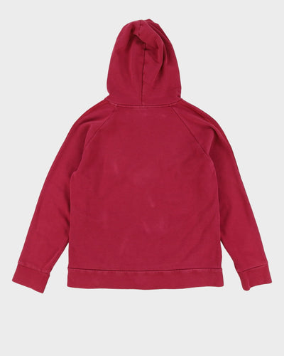 Adidas Dark Pink Hoodie - S
