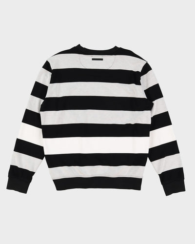Diesel Black Gold White / Black Sweatshirt - XL