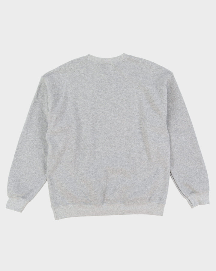 Bob Marley Three Little Birds Every Little Thing Is Gonna Be Alright Grey Sweatshirt - L