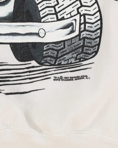 1993 Looney Tunes Double Sided Car Graphic Sweatshirt - L