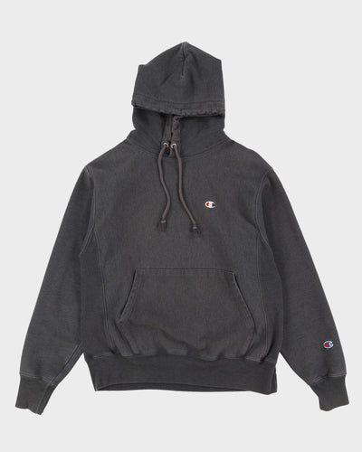 Champion Grey Reverse Weave Hoodie - M