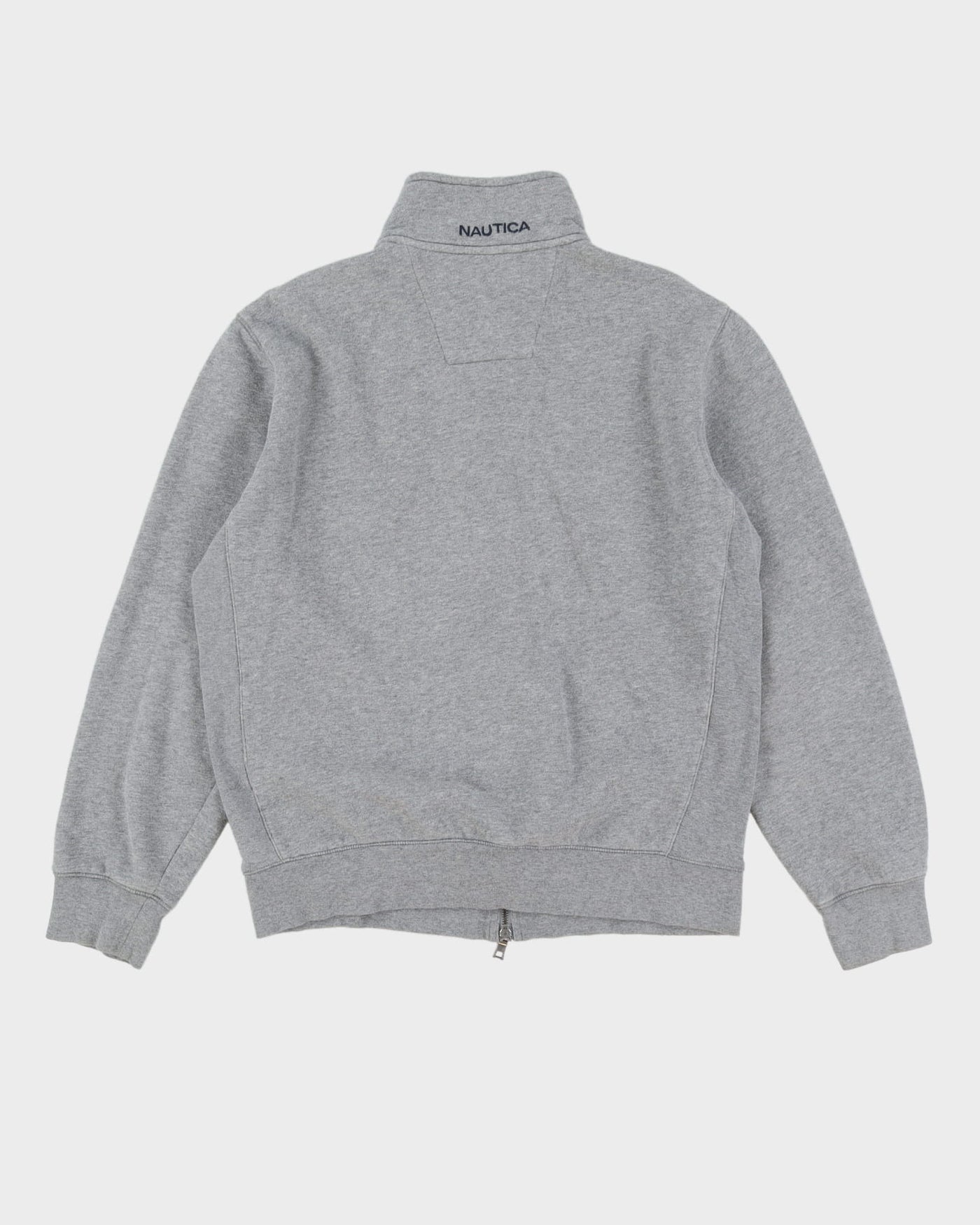 Nautica Grey Full Zip Sweatshirt - L