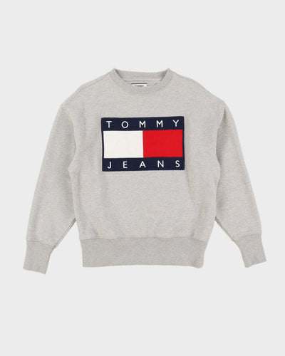 Tommy Hilfiger Grey Classic Logo Sweatshirt - S