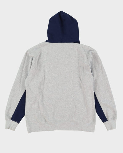 NHL Toronto Maple Leafs Grey / Navy Hoodie - L