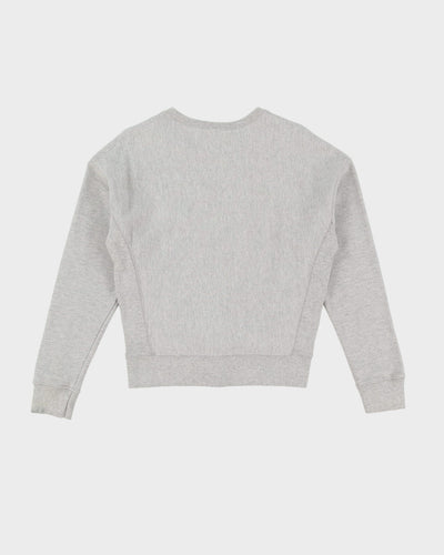 Champion Grey Reverse Weave Crewneck Sweatshirt - S