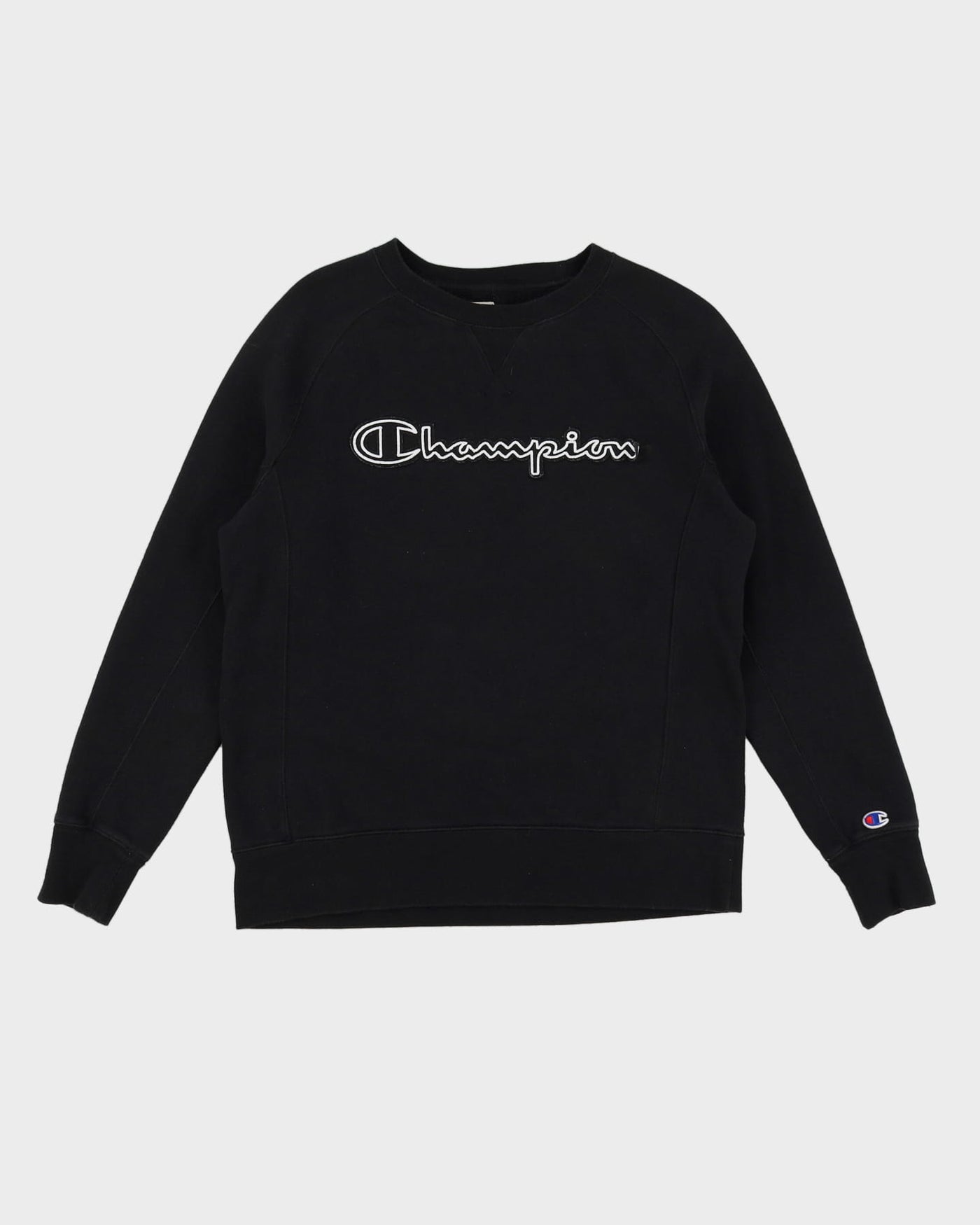 Champion Black Crewneck Sweatshirt - S