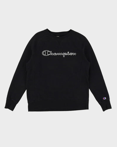 Champion Black Crewneck Sweatshirt - S