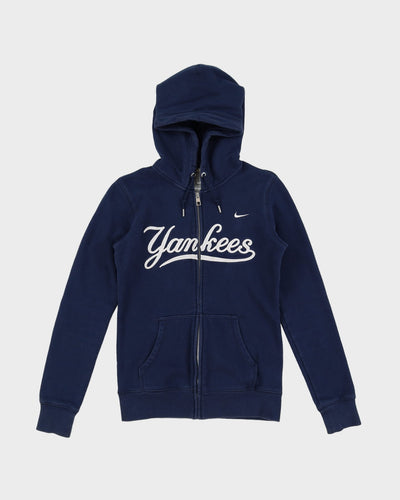 Nike MLB NY New York Yankess Zip-Up Navy Hoodie - S