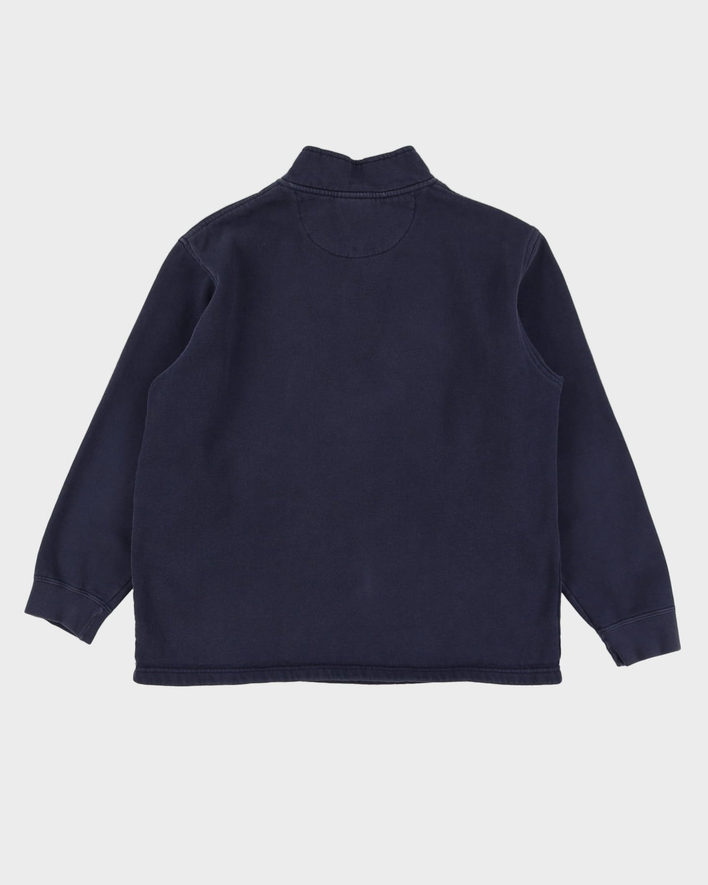 Nike Navy Quarter-Zip Sweatshirt - L