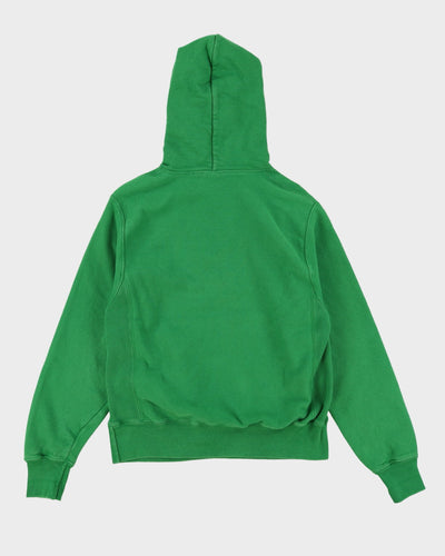 Champion Reverse Weave Green Hoodie - S
