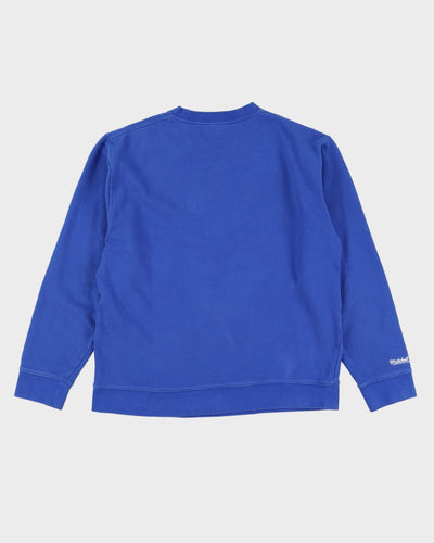 MLB New York Mets Mitchell & Ness Blue / Orange Sweatshirt - L