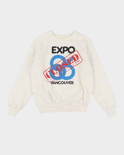 1986 Vancouver Expo 'I Was There' Sweatshirt - M