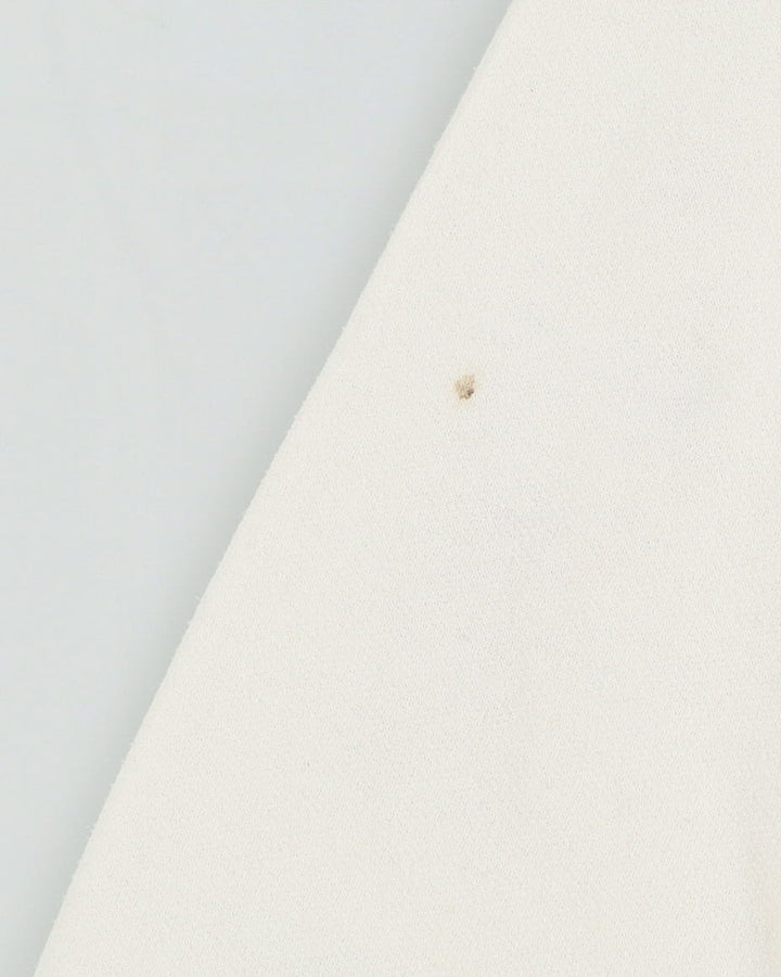 1987 Duckmania White Graphic Sweatshirt - M