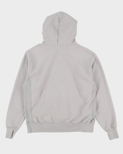 Vintage Champion Grey Reverse Weave Hoodie - L