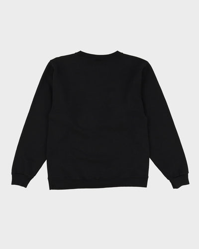 Vintage 90s Planet Hollywood Black Embroidered Logo Sweatshirt - M