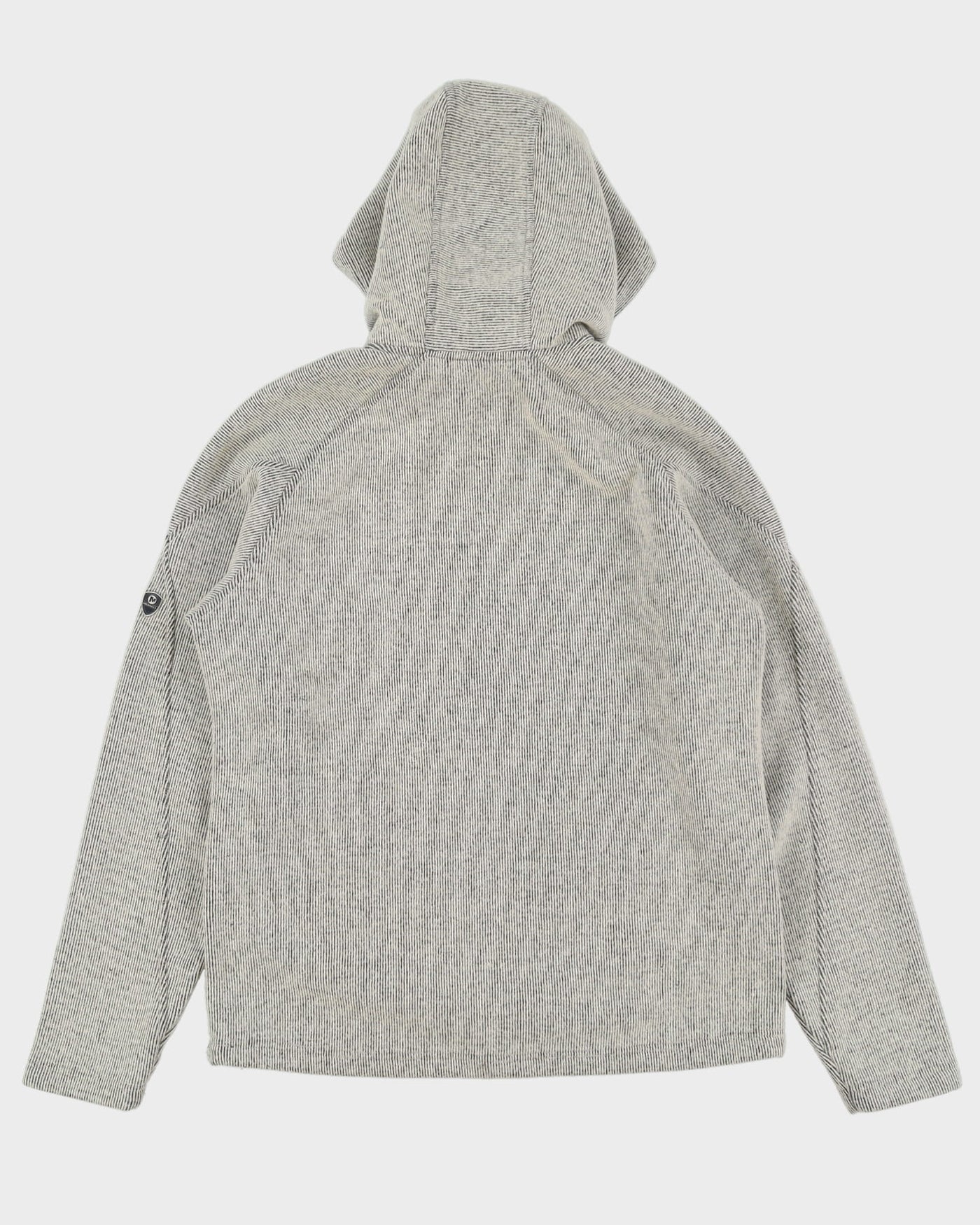 Merrell Grey Striped Full-Zip Hoodie - L