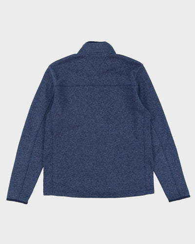 Tommy Hilfiger Dark Blue Full-Zip Sweatshirt - L