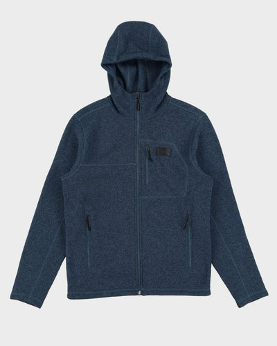 00s The North Face Blue Full-Zip Tech Hoodie - M