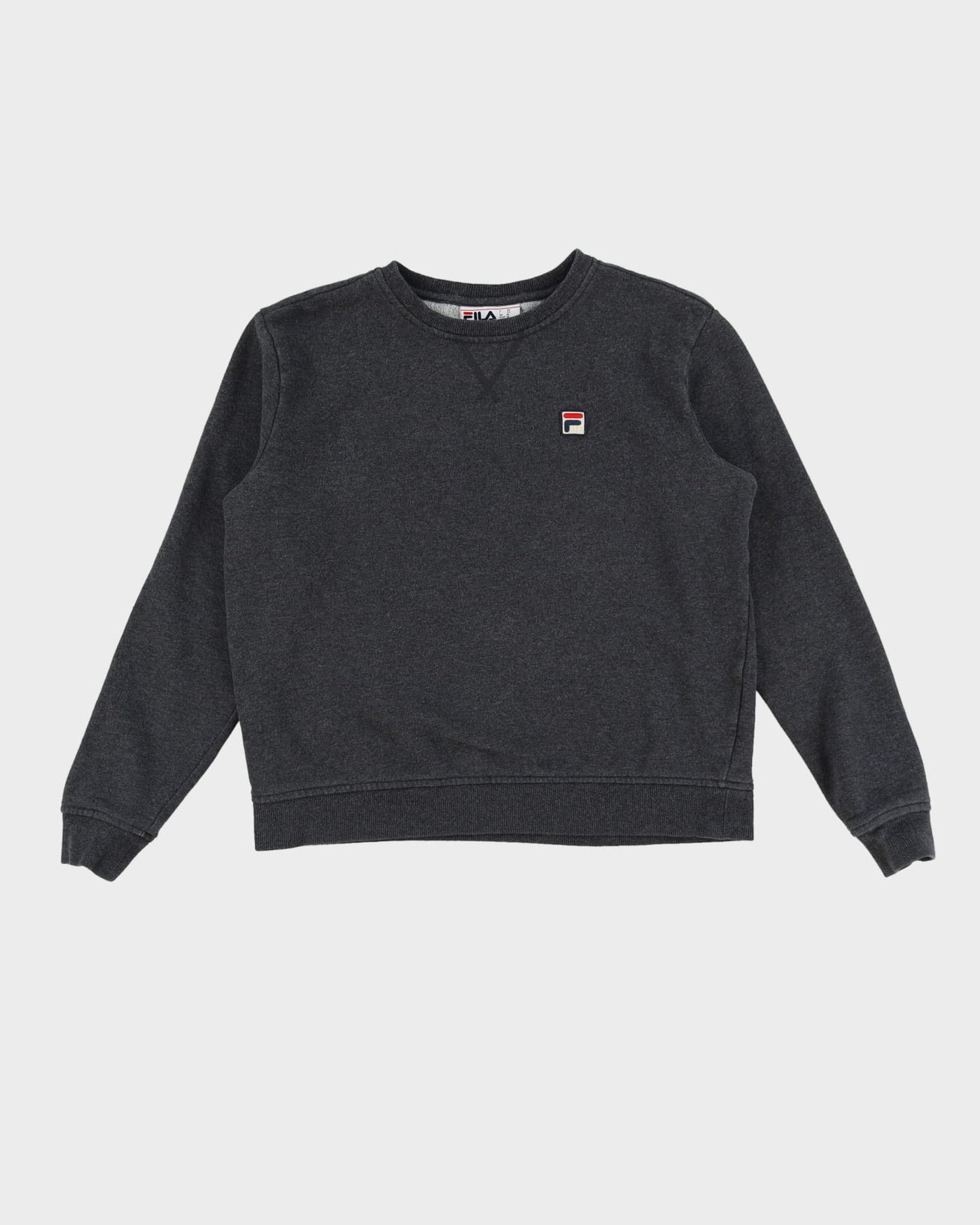 FILA Dark Grey Basic Logo Sweatshirt - M