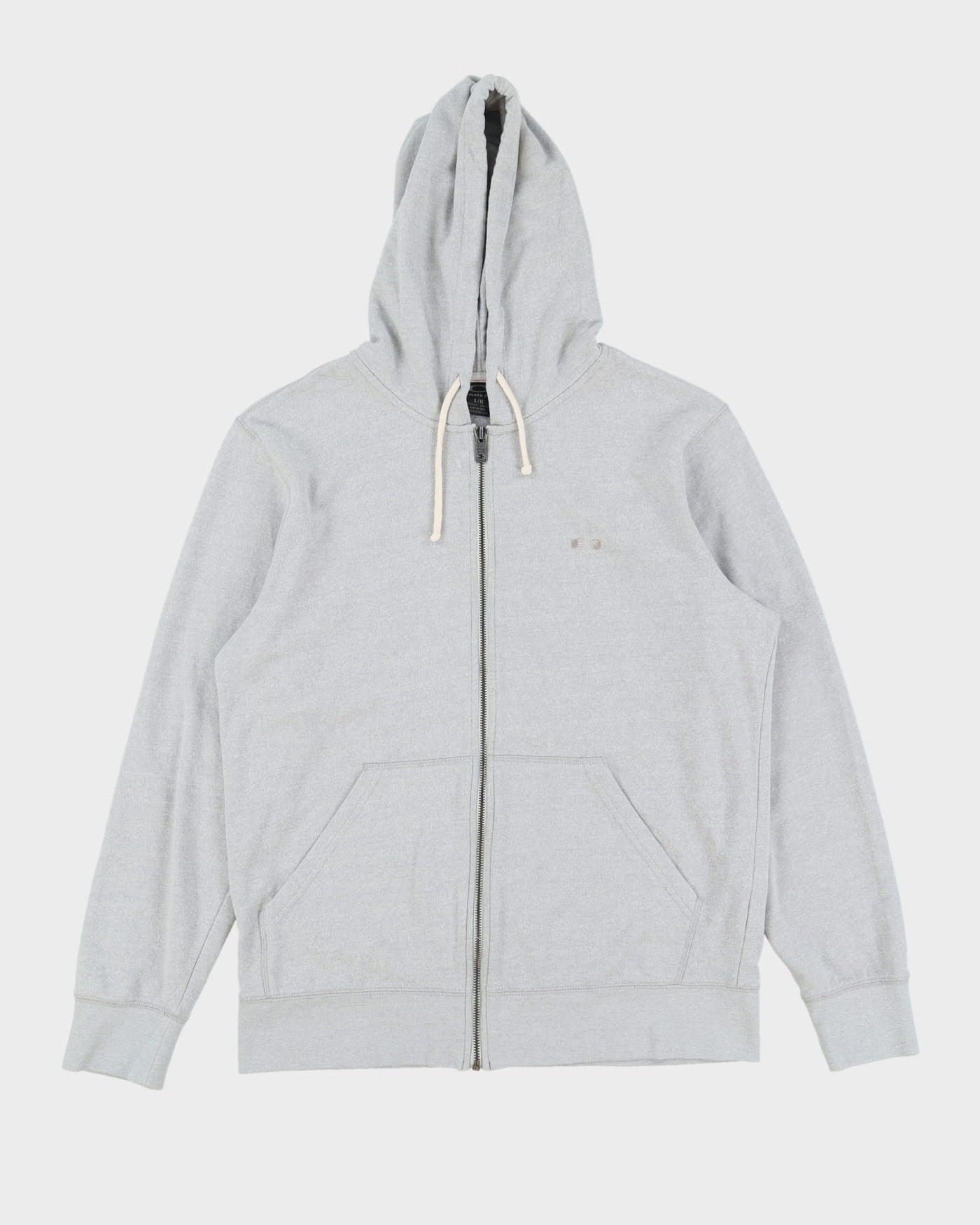 Vintage Oakley Grey Full-Zip Hoodie - LM