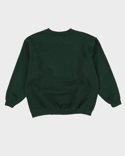 Vintage 90s Vancouver Canada Green Graphic Sweatshirt - M