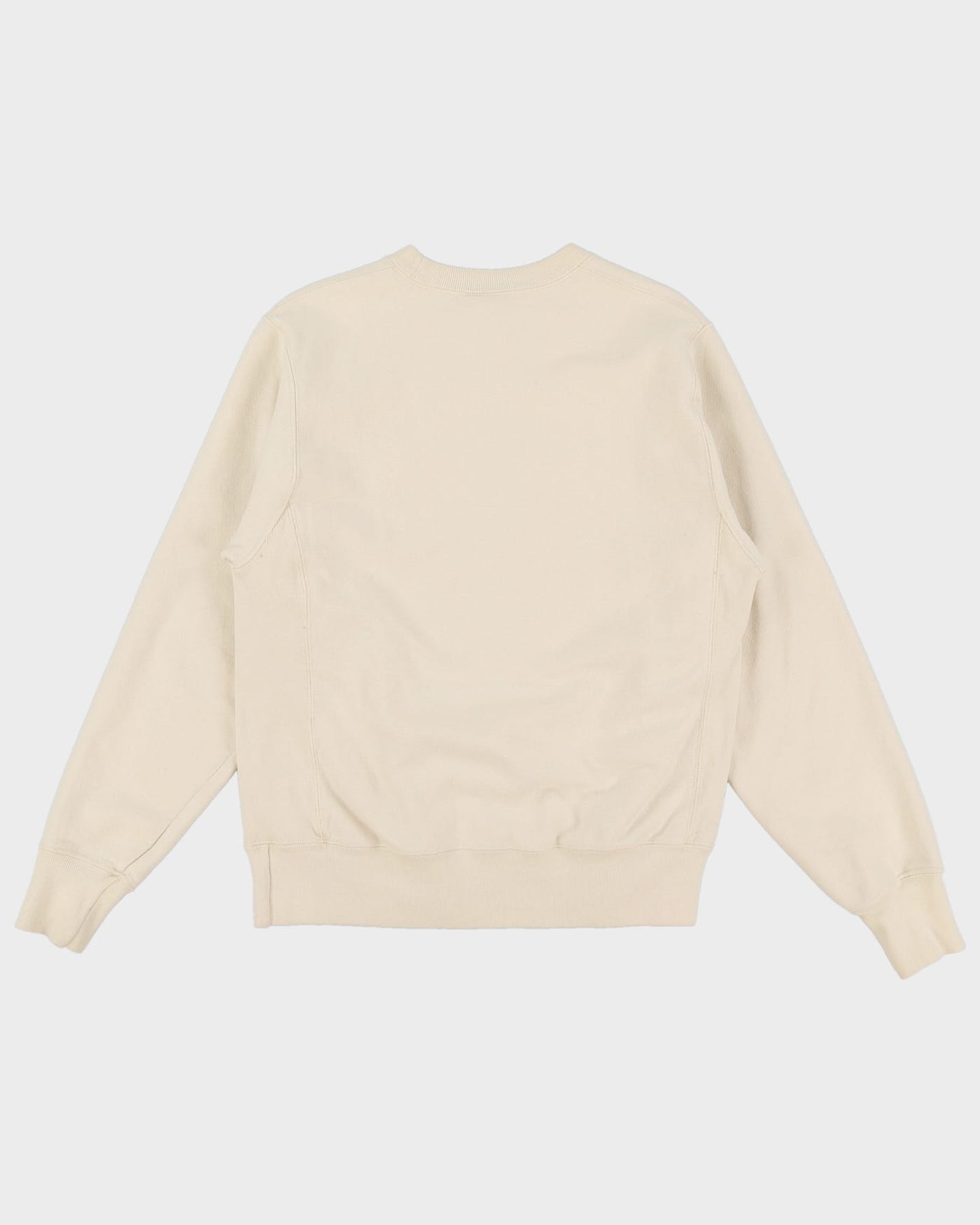 Champion Reverse Weave Cream Sweatshirt - S
