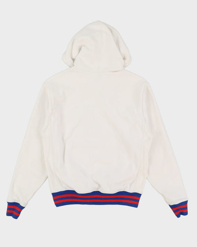 Champion Reverse Weave White Oversized Hoodie - M