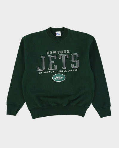 Vintage 90s Pro Player New York Jets NFL Green Sweatshirt - L