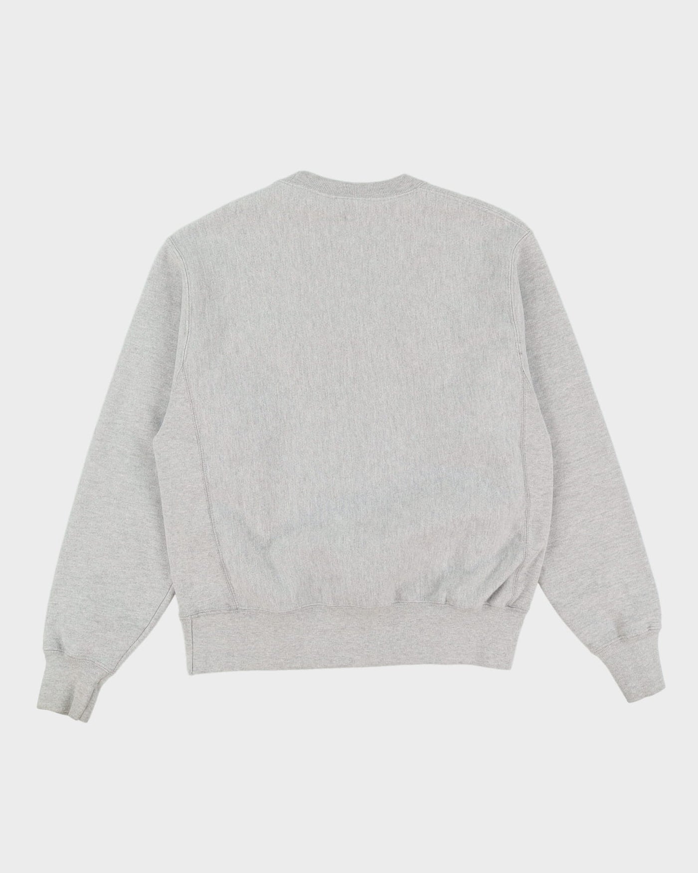 Vintage Champion Reverse Weave Grey Logo Sweatshirt - M