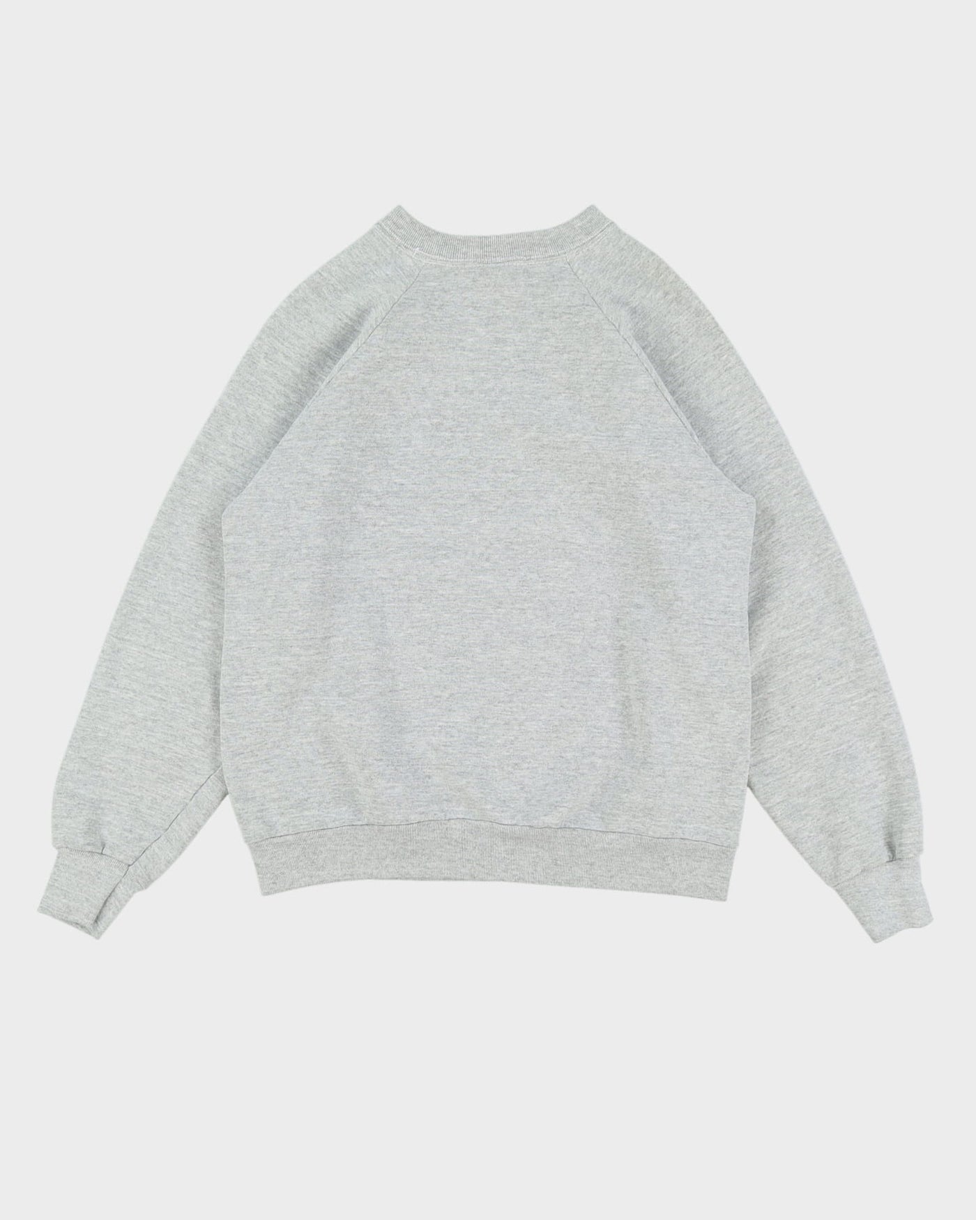 Vintage 90s Newfoundland Grey Dog Graphic Sweatshirt - L