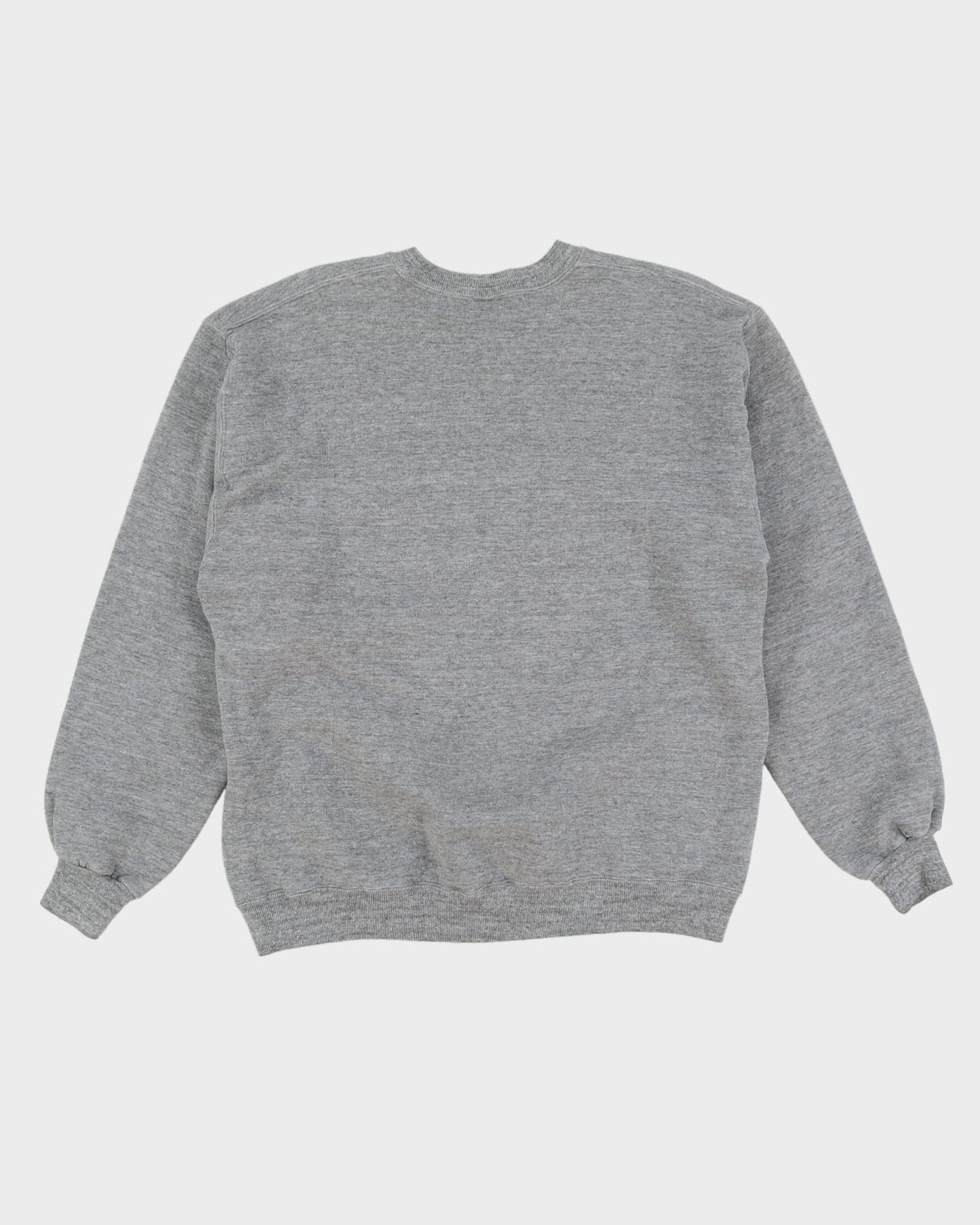 Vintage 90s Russell Athletic Blank Grey Sweatshirt - XL