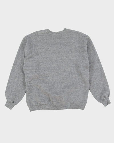 Vintage 90s Russell Athletic Blank Grey Sweatshirt - XL