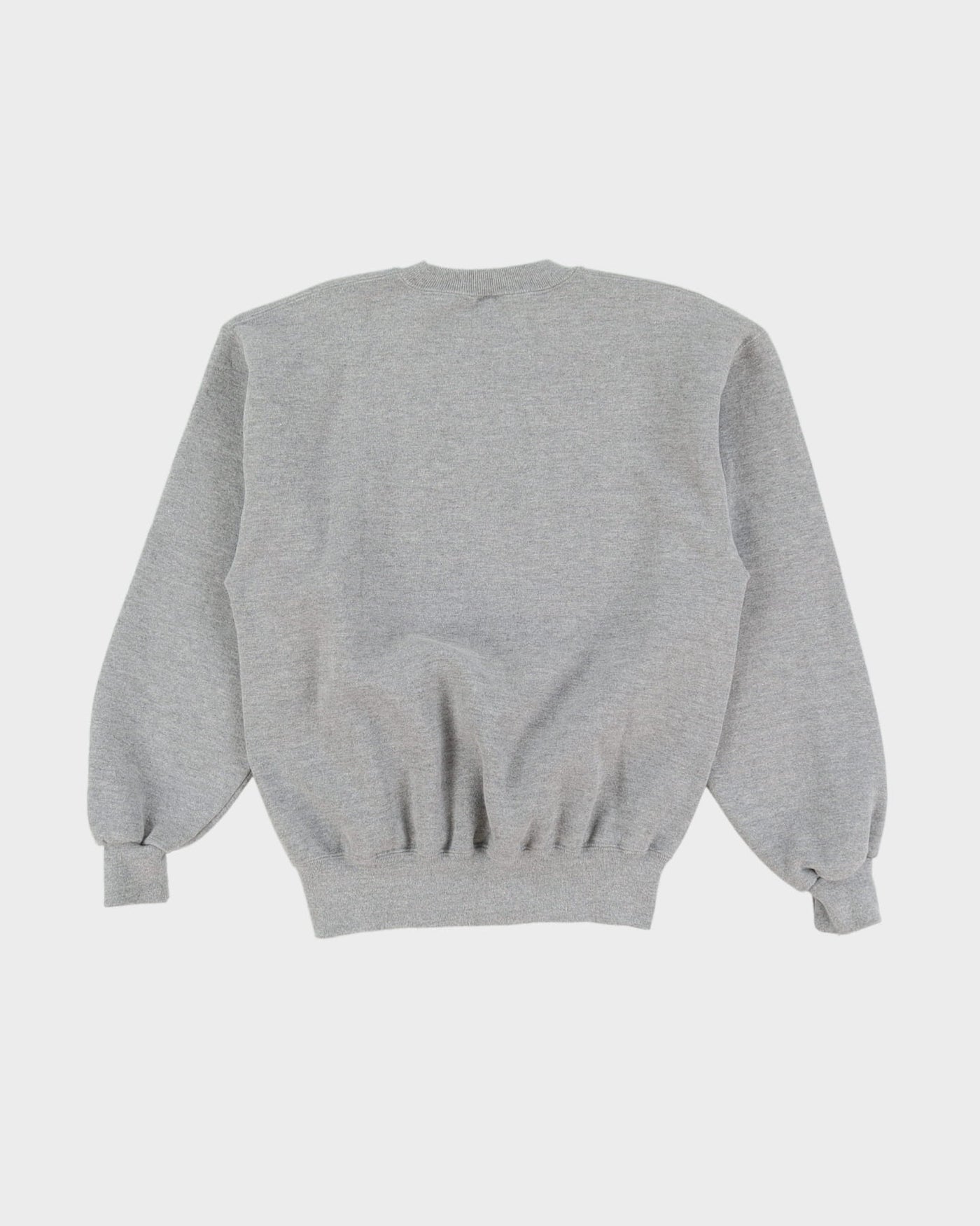 Vintage 90s Russell Athletic Blank Grey Sweatshirt - M