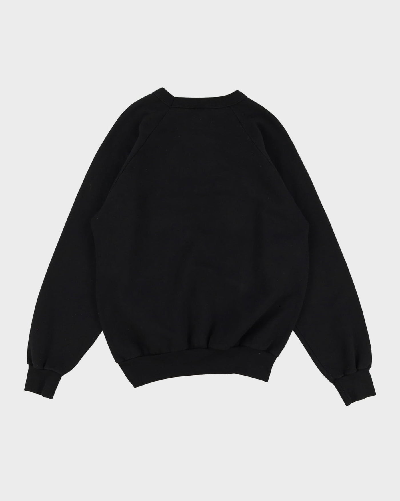 Vintage 90s Penmans Blank / Plain Black Sweatshirt - L