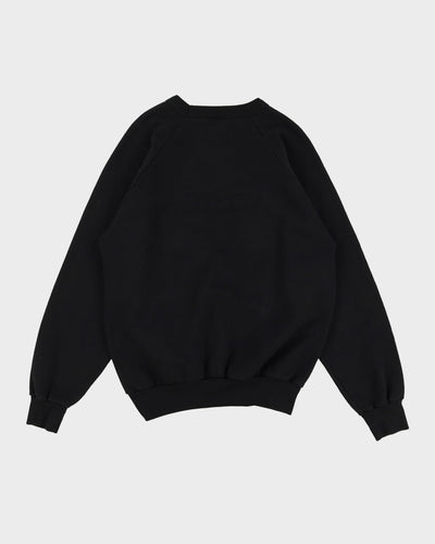 Vintage 90s Penmans Blank / Plain Black Sweatshirt - L