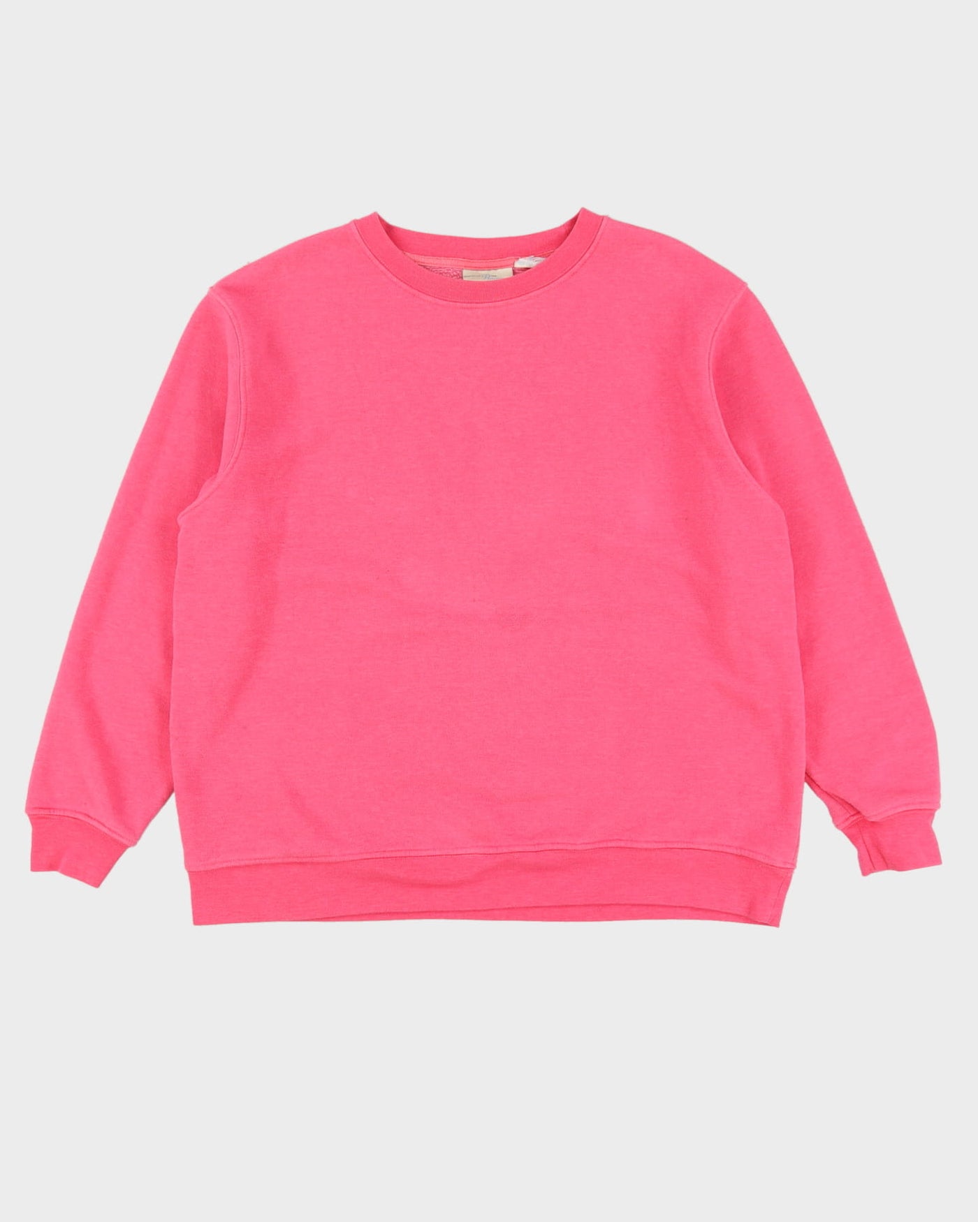 Vintage 90s Penmans Blank / Plain Pink Sweatshirt - XL