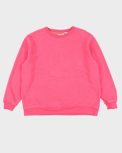 Vintage 90s Penmans Blank / Plain Pink Sweatshirt - XL