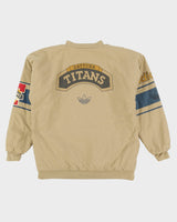 Vintage 90s Adidas Daytona Titans Divisional Football Champions Padded Oversized Sweatshirt - M