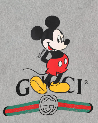 Gucci X Disney Mickey Mouse Grey Hoodie - XL