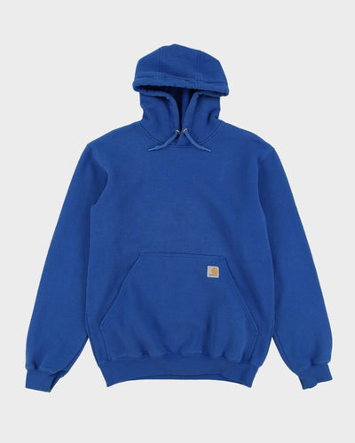 Carhartt Blue Oversized Hoodie - S