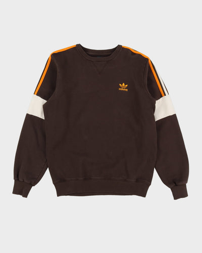 00s Adidas Brown Sweatshirt - L