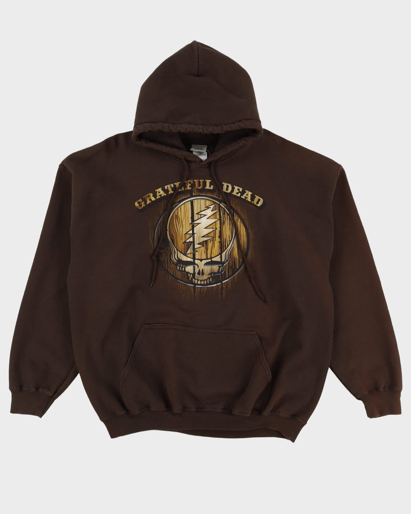 2010 Grateful Dead Liquid Blue Brown Hoodie - XL