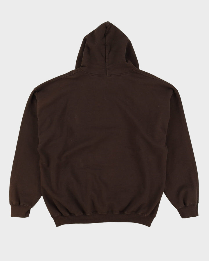 2010 Grateful Dead Liquid Blue Brown Hoodie - XL