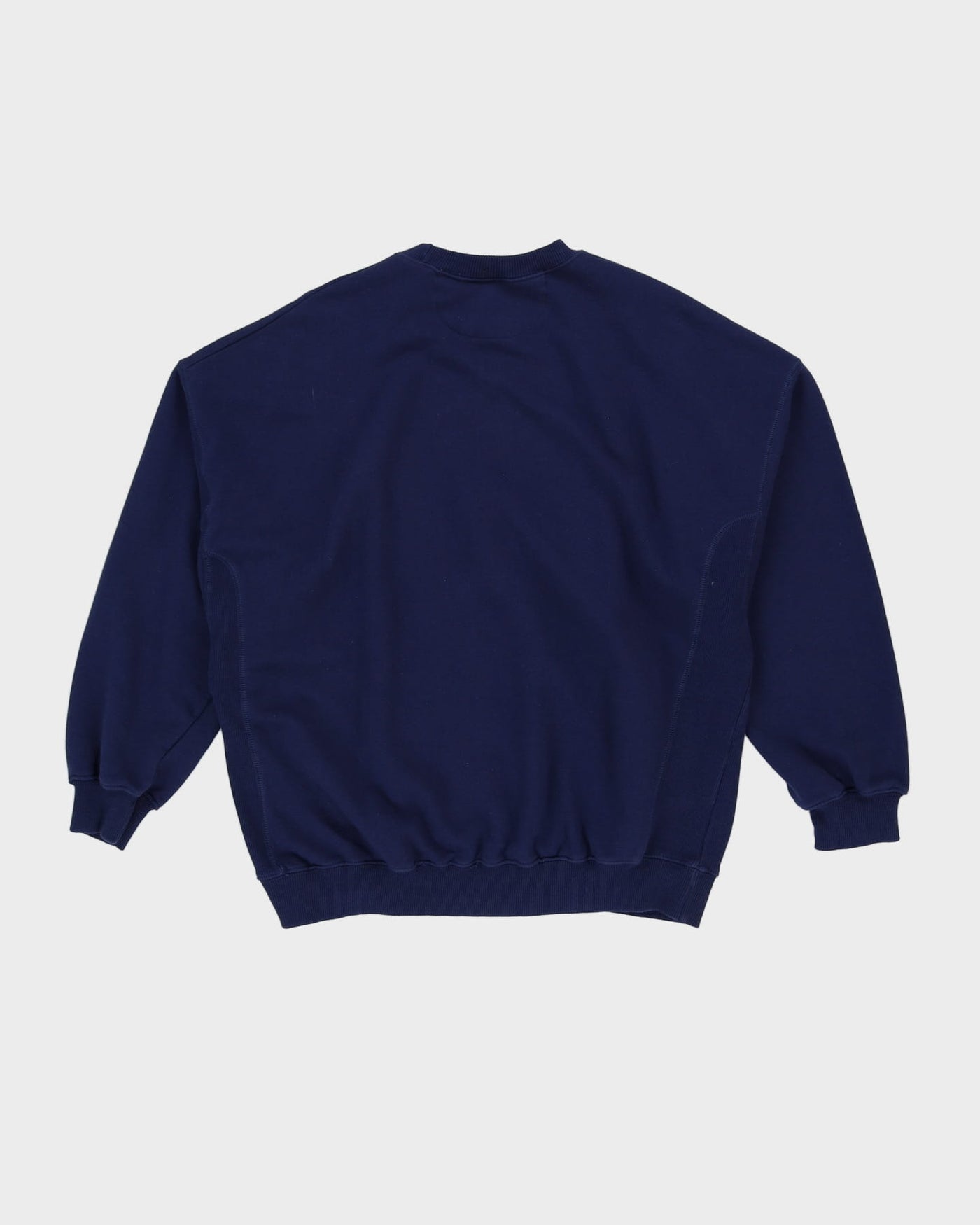 00s Nike Blue Embroidered Logo Sweatshirt - XL