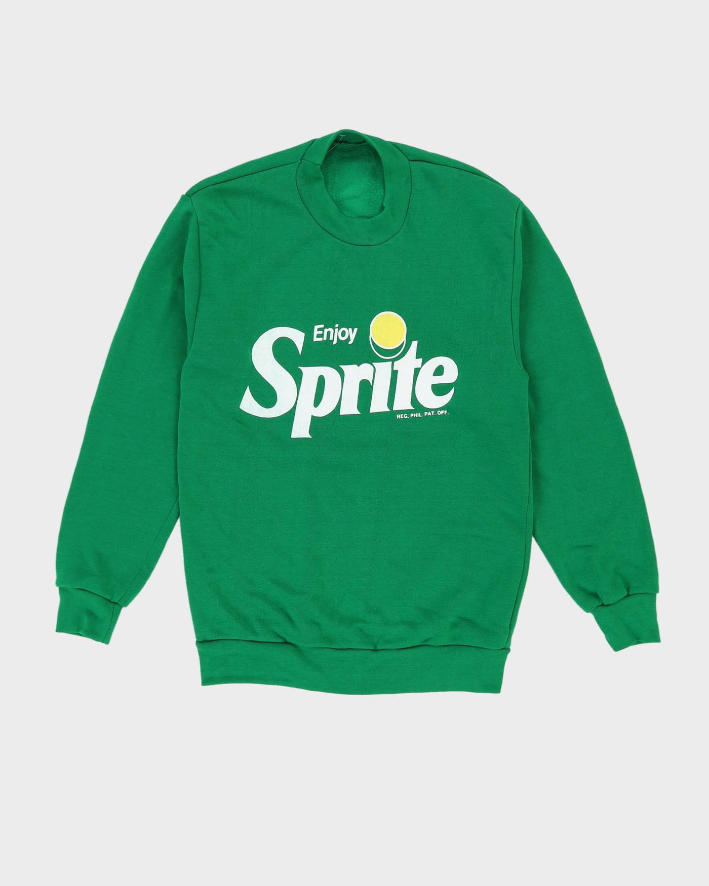 Vintage Early 90s Sprite Green Logo Sweatshirt - S