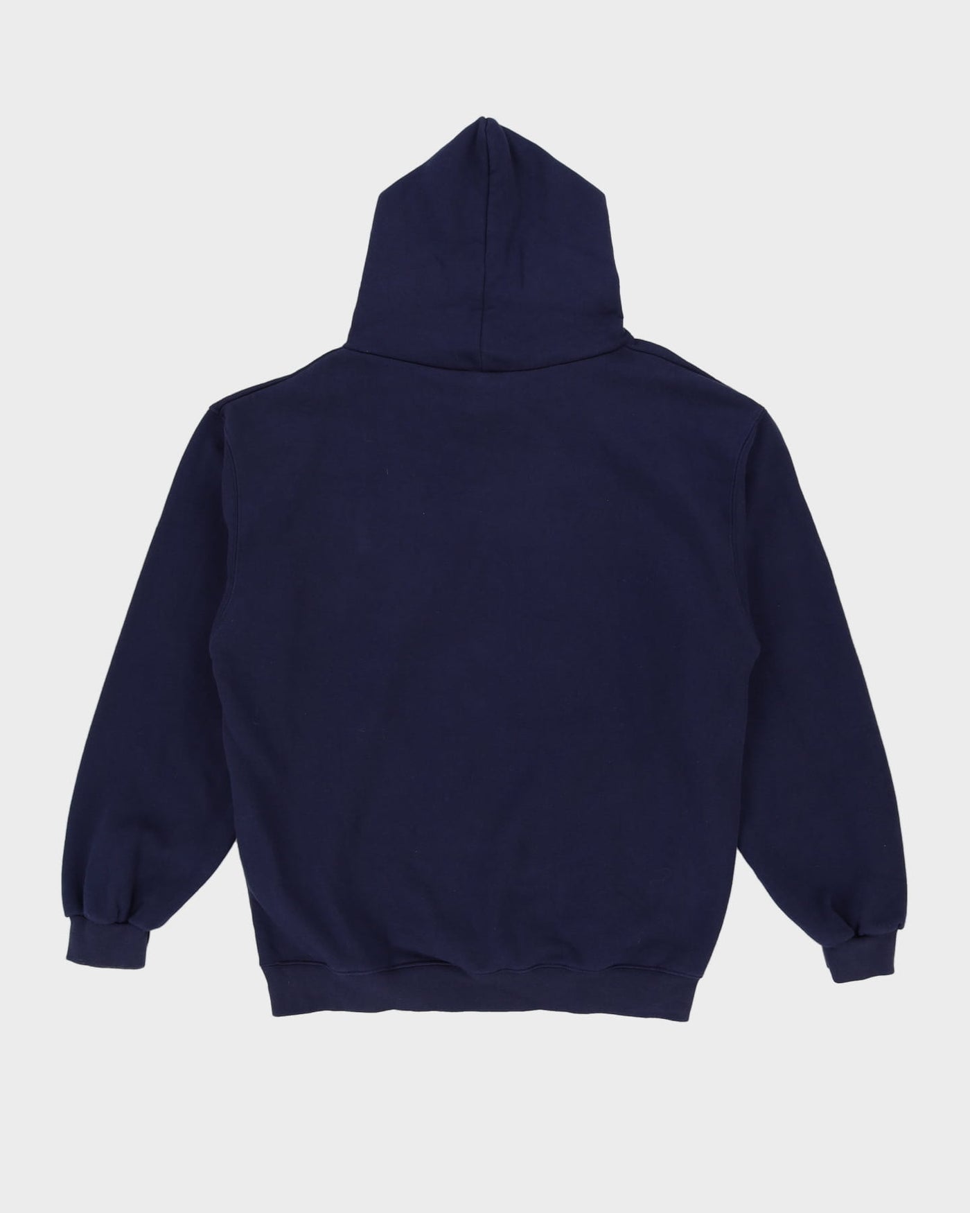 Iron Maiden The Number Of The Beast Navy Oversized Hoodie - L / XL