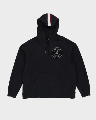 Jordan X Paris Saint Germain Black Hoodie - XL