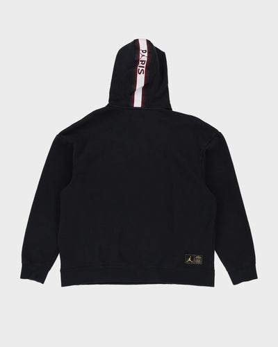 Jordan X Paris Saint Germain Black Hoodie - XL