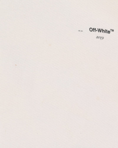Off-White "99" Impressions White Hoodie - M